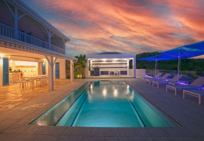 Villa à Cul-de-sac - Villa Azur vue mer