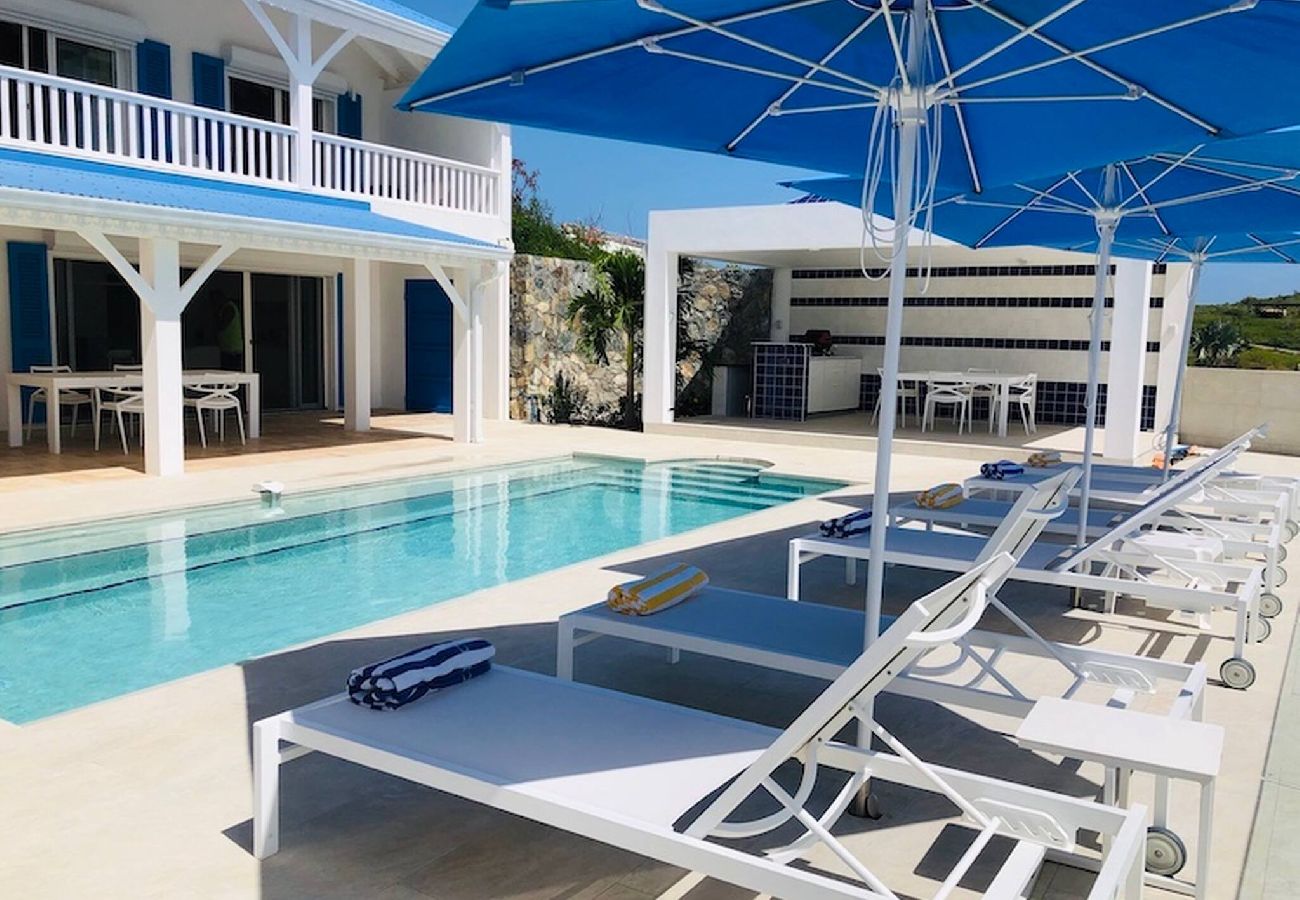 Villa à Cul-de-sac - Villa Azur vue mer