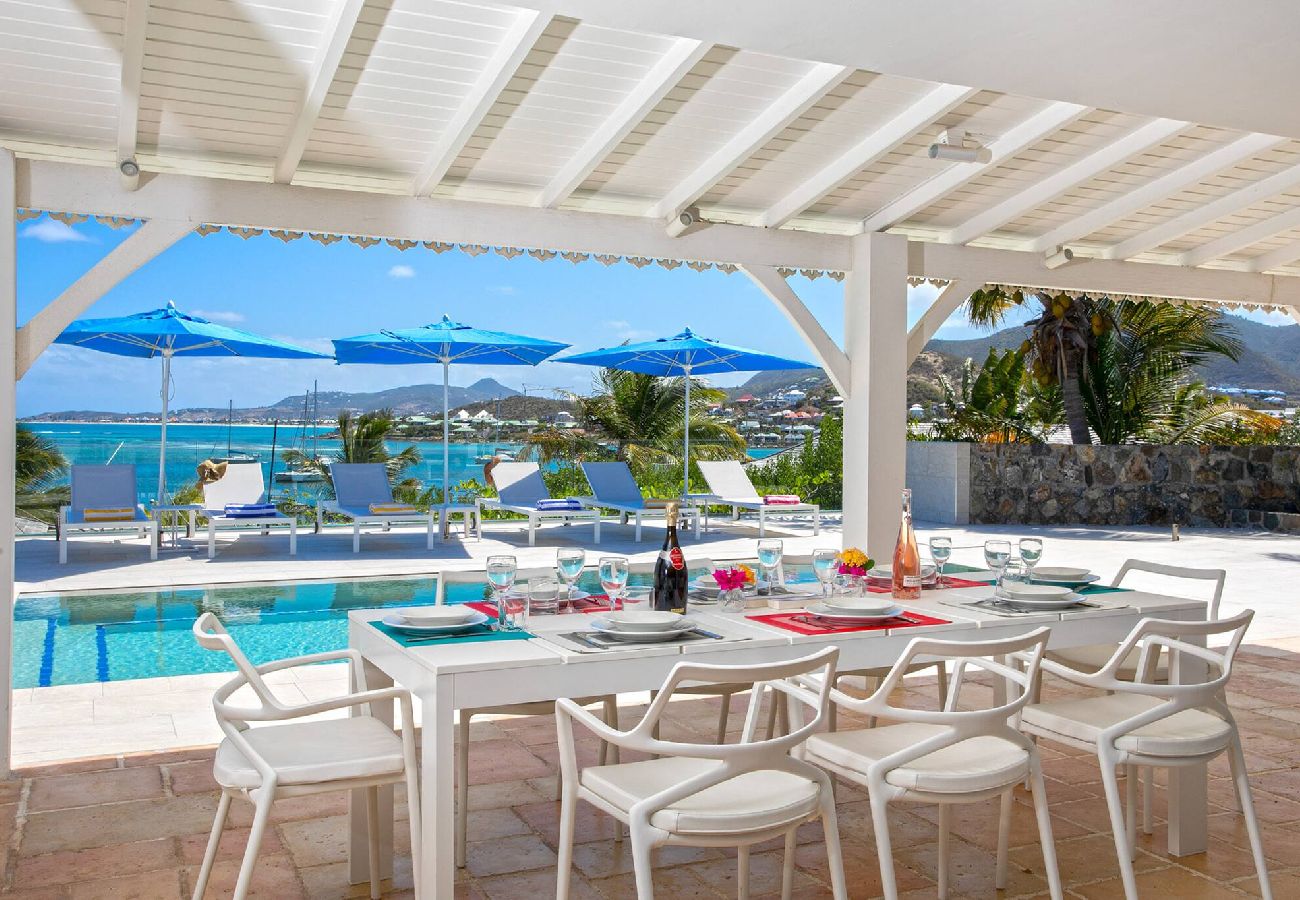 Villa à Cul-de-sac - Villa Azur vue mer