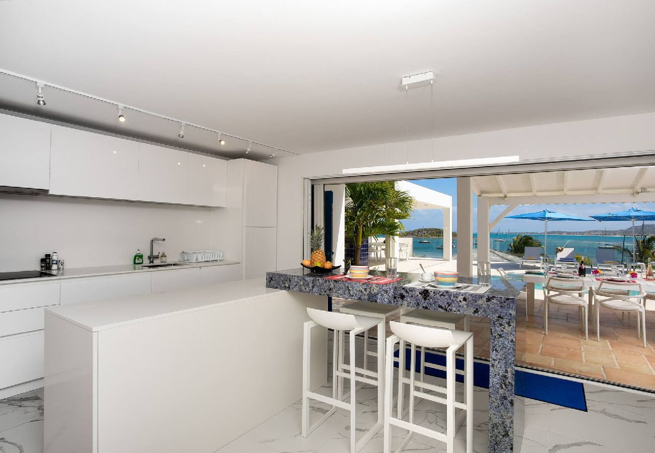 Villa à Cul-de-sac - Villa Azur vue mer