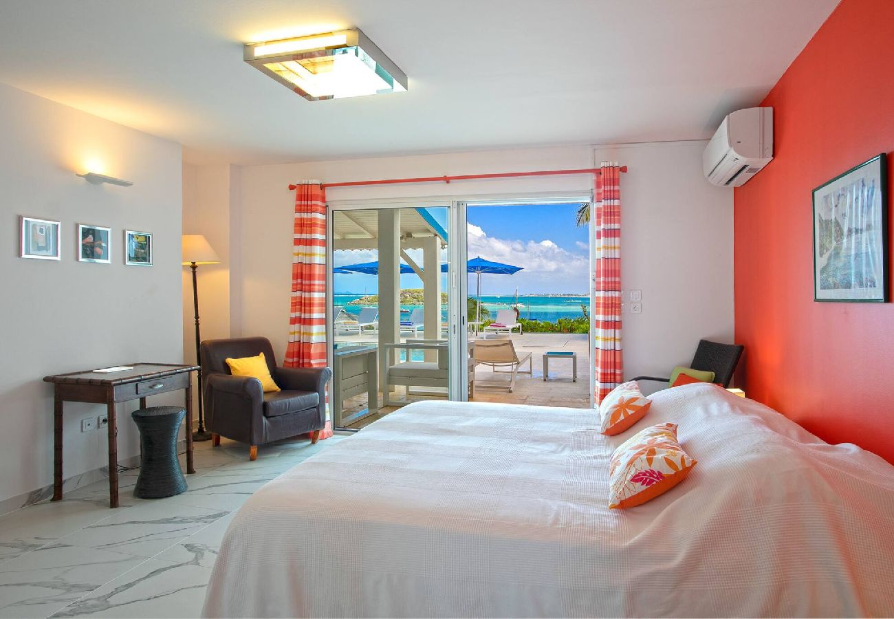 Villa à Cul-de-sac - Villa Azur vue mer