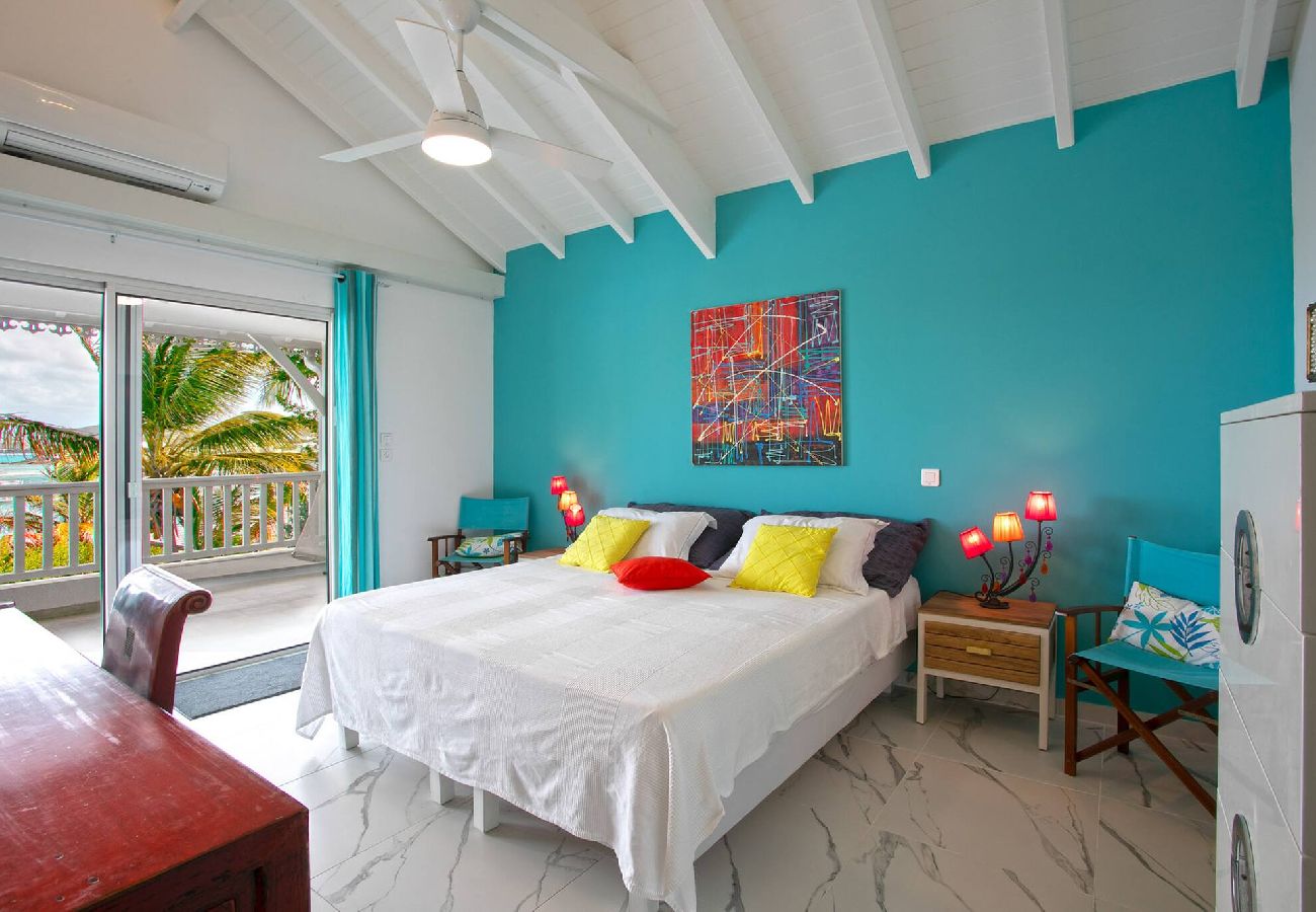 Villa à Cul-de-sac - Villa Azur vue mer