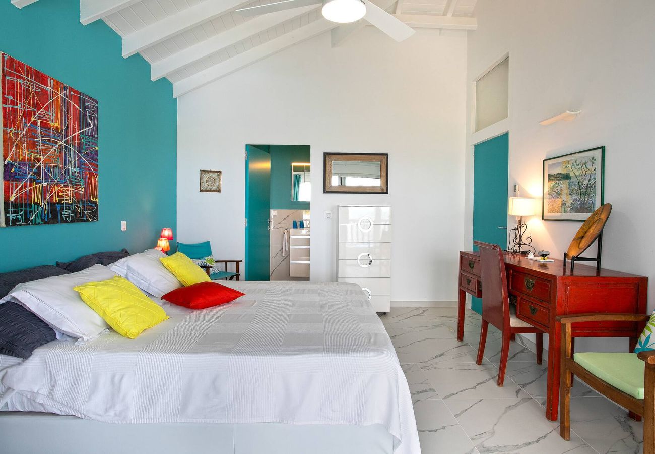 Villa à Cul-de-sac - Villa Azur vue mer