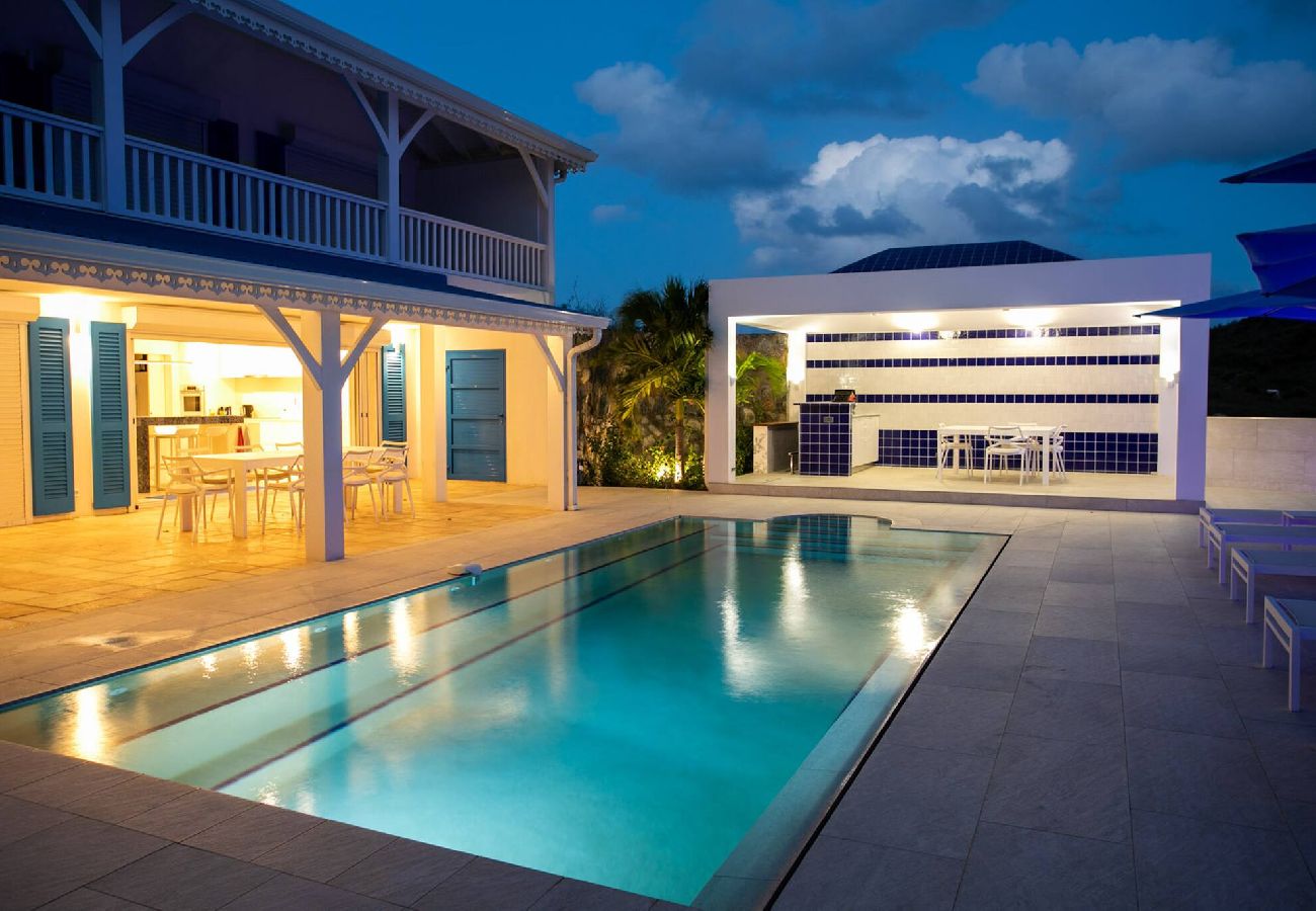 Villa à Cul-de-sac - Villa Azur vue mer