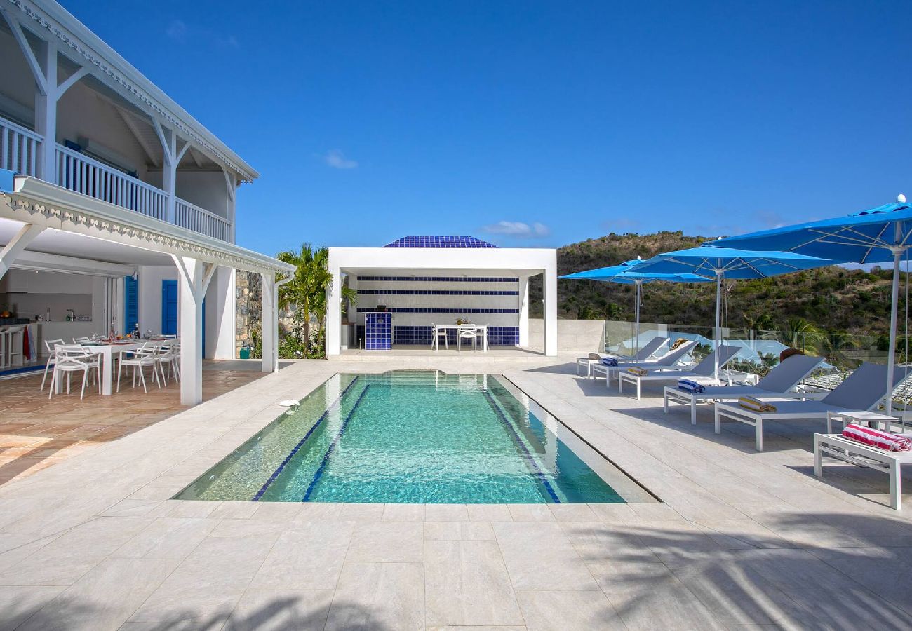 Villa à Cul-de-sac - Villa Azur vue mer