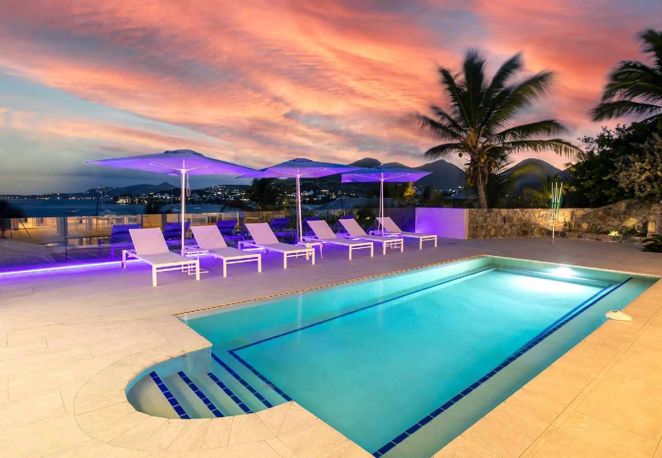 Villa à Cul-de-sac - Villa Azur vue mer