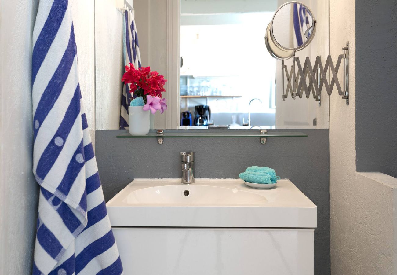 Appartement à Baie orientale - Beach loft, vue mer plage Baie Orientale