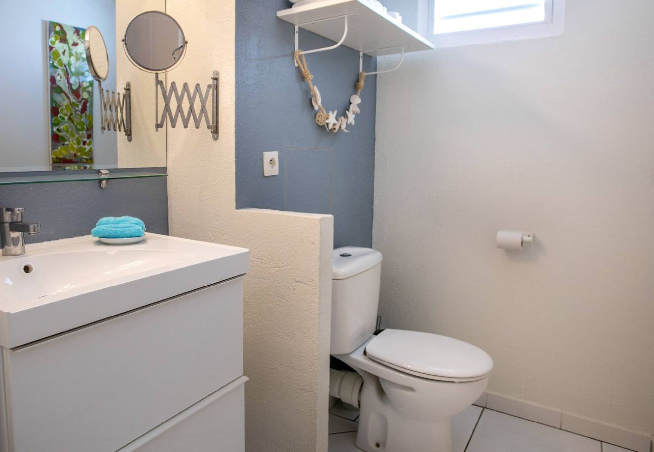 Appartement à Baie orientale - Beach loft, vue mer plage Baie Orientale