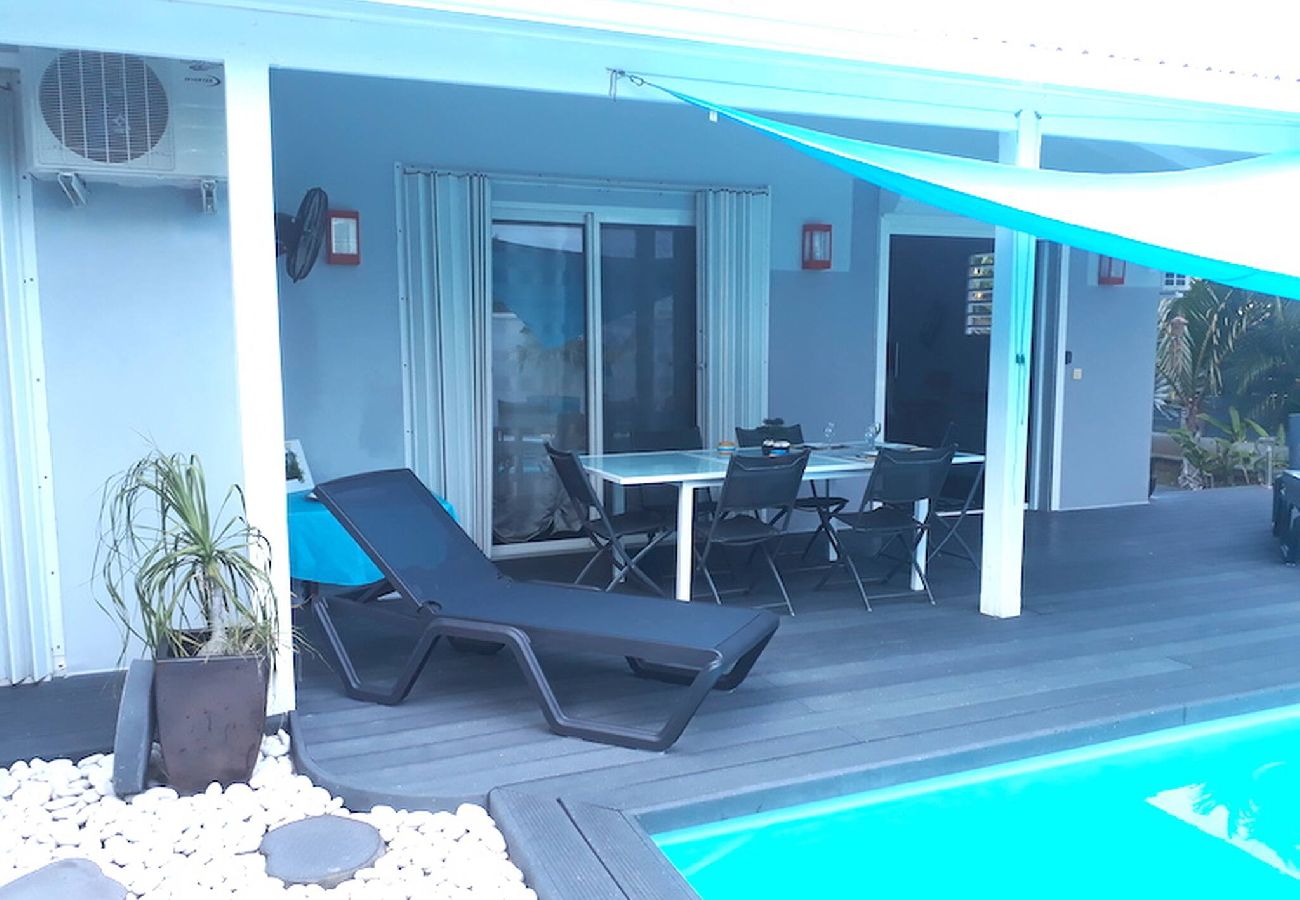 Villa à Baie orientale - Villa Magnolia 2 pas de la Plage de Baie Orientale