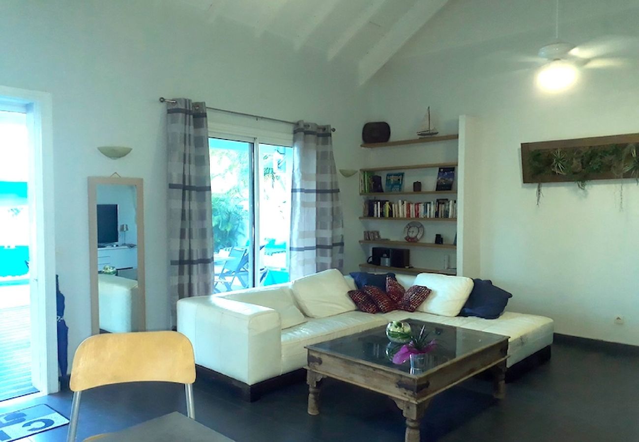 Villa à Baie orientale - Villa Magnolia 2 pas de la Plage de Baie Orientale