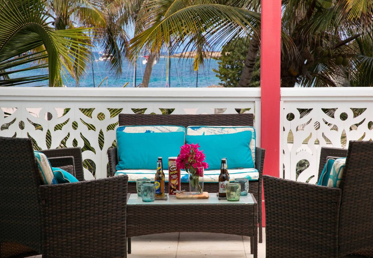 Appartement à Baie orientale - Appartement Neptune, bord de plage Baie Orientale