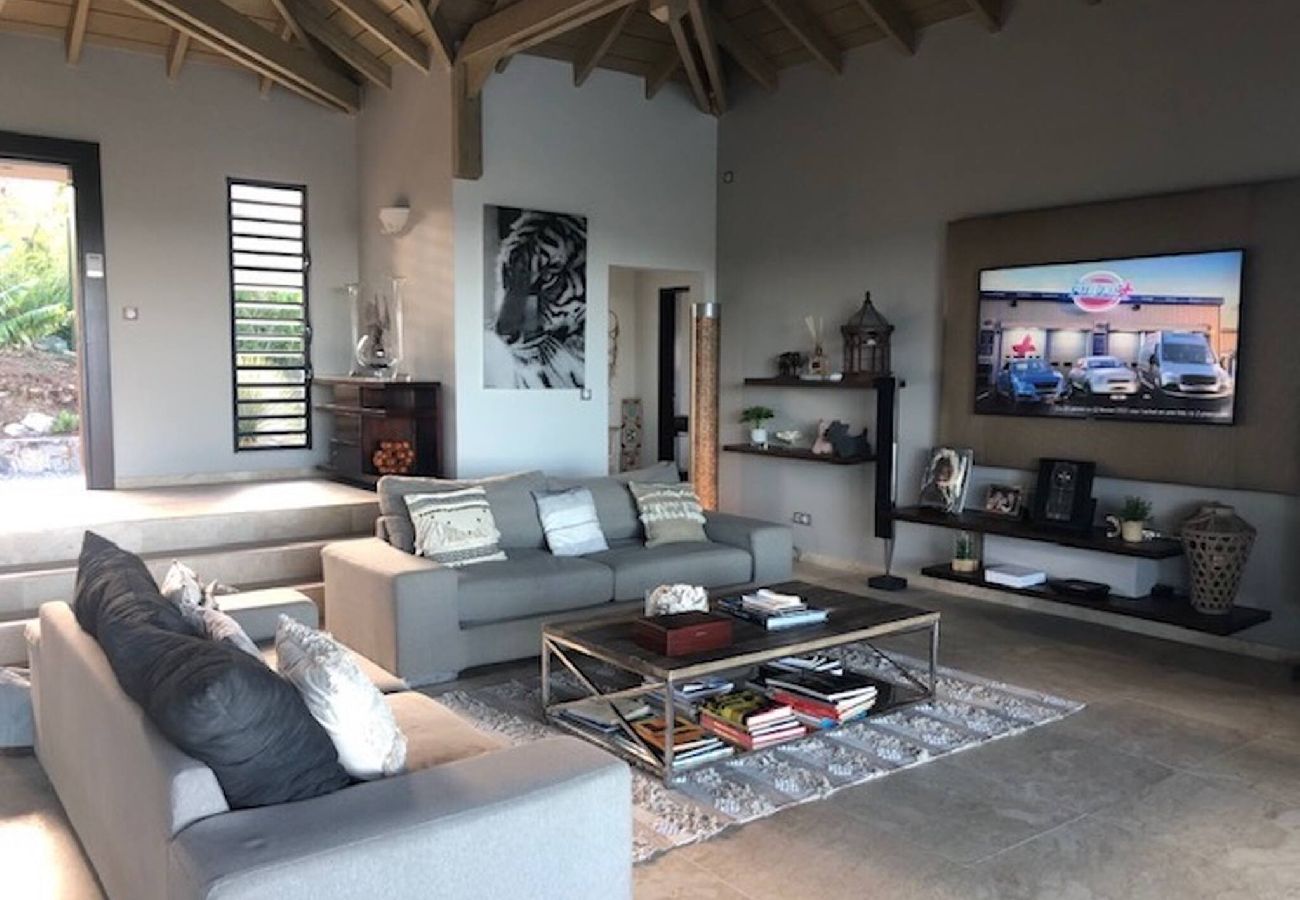 Villa à Baie orientale - Villa Indigo Pearl : Vue et raffinement OrientBay