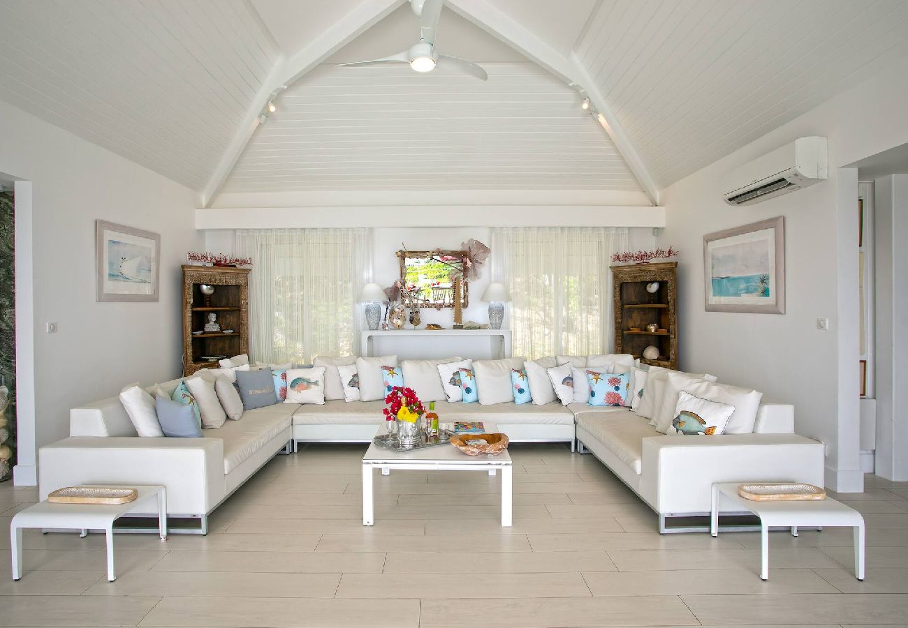 Villa à Baie orientale - Villa Mango, vue imprenable sur Orient Bay