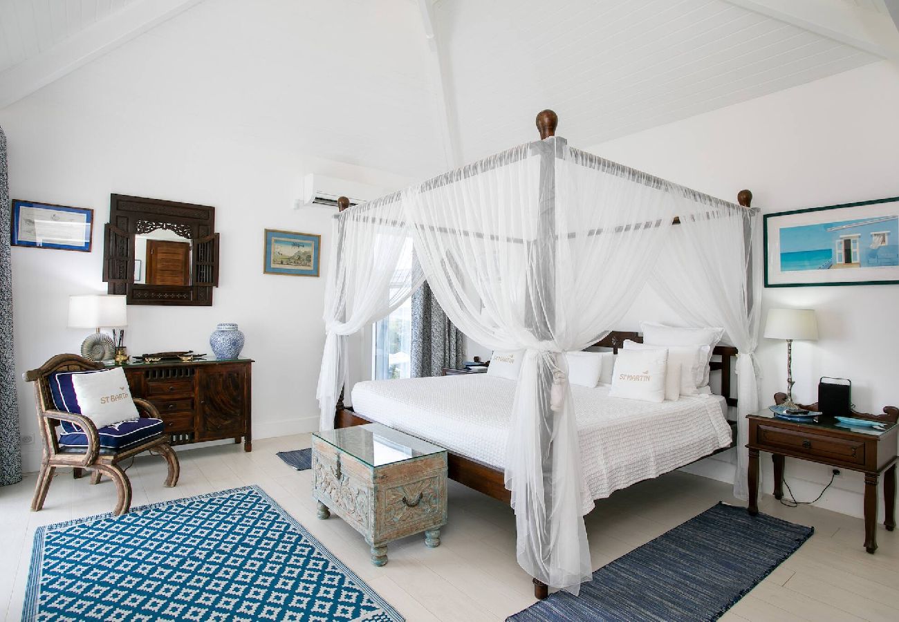 Villa à Baie orientale - Villa Mango, vue imprenable sur Orient Bay