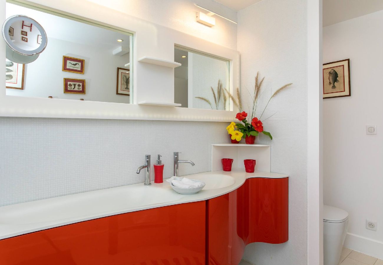 Villa à Baie orientale - Villa Mango, vue imprenable sur Orient Bay