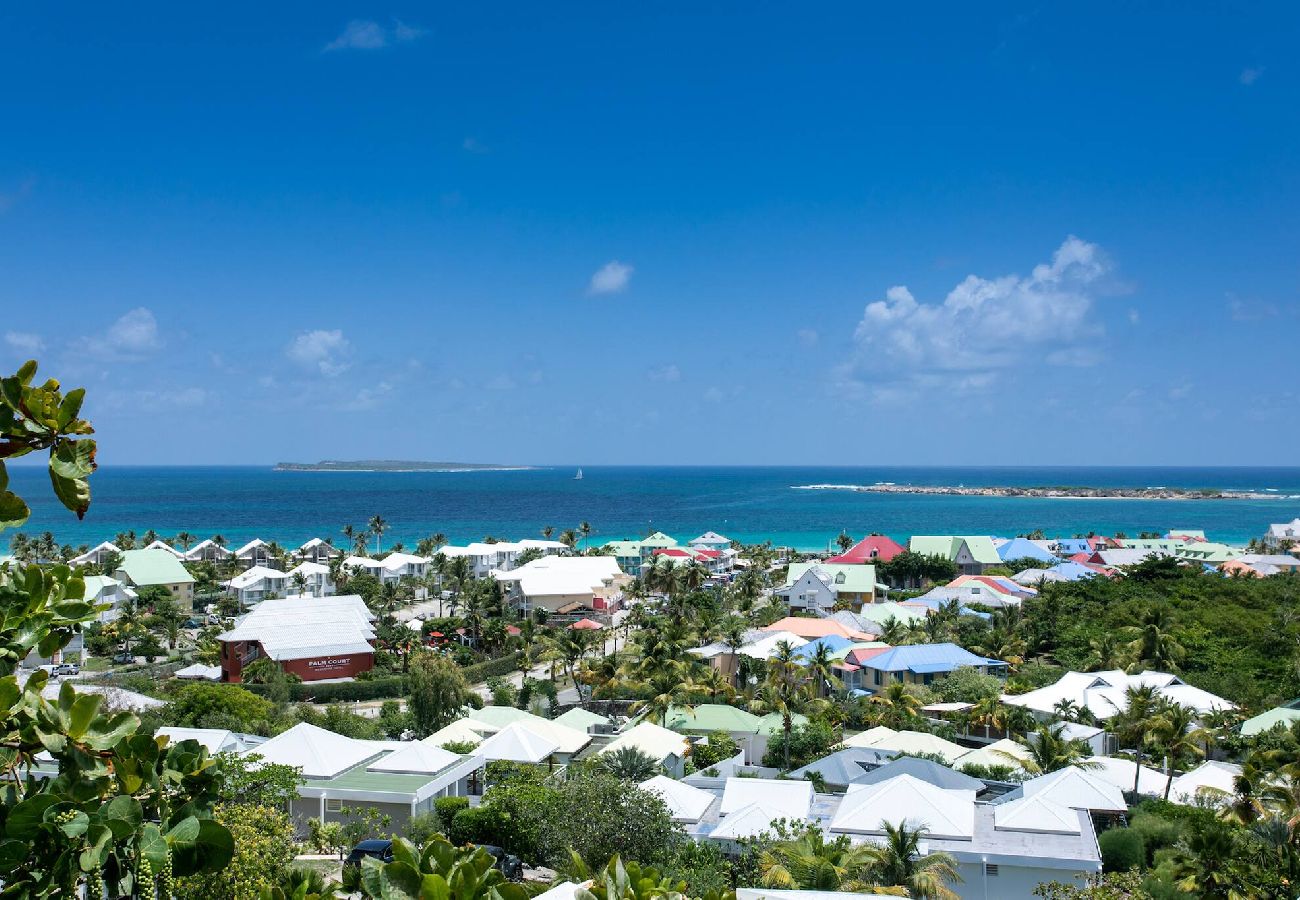 Villa à Baie orientale - Villa Mango, vue imprenable sur Orient Bay