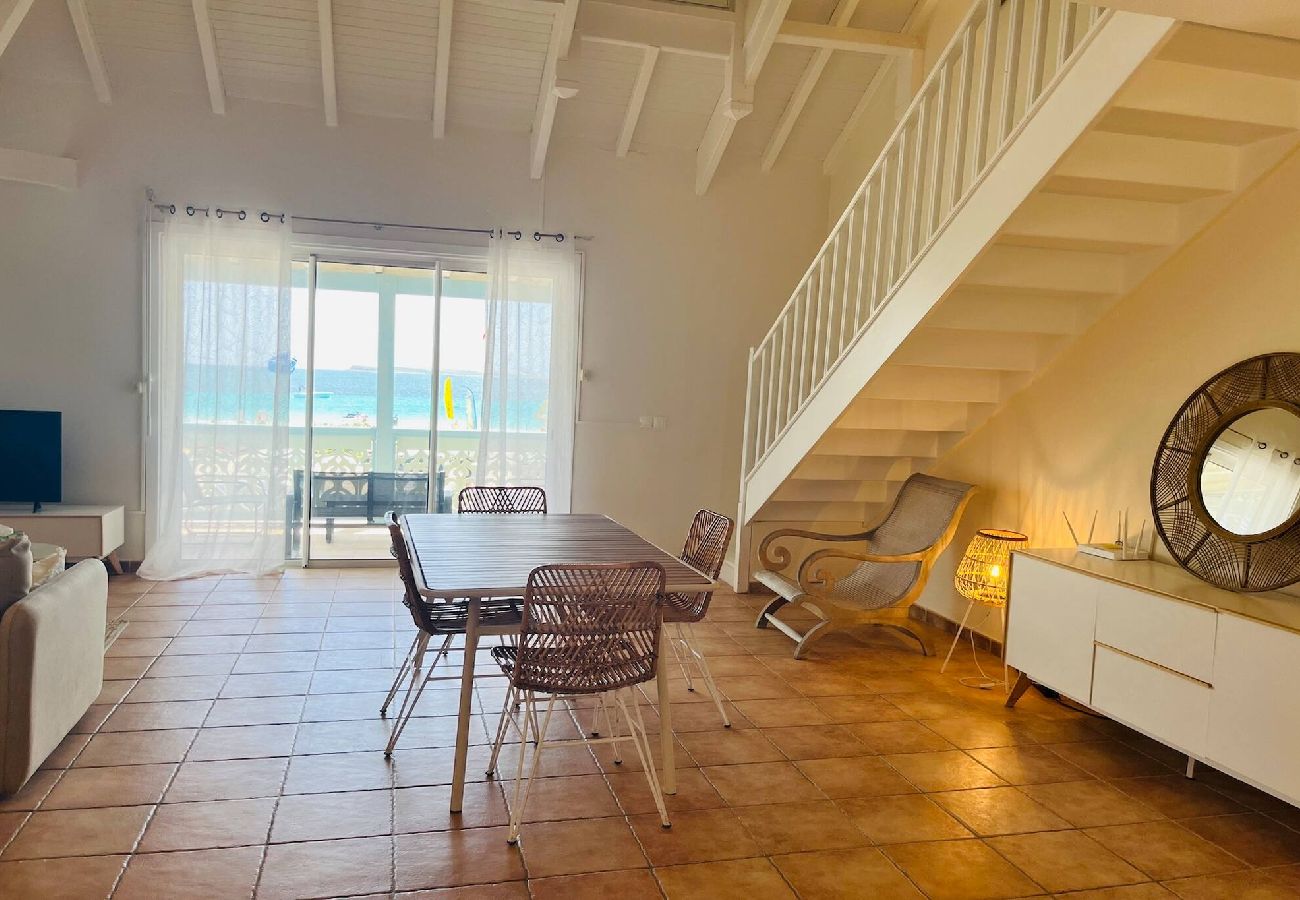 Appartement à Baie orientale - Apt Fanny 2 vue mer Orient Bay