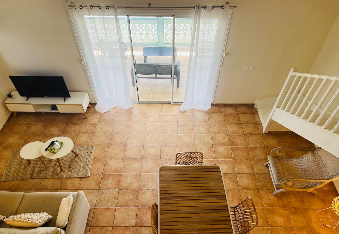 Appartement à Baie orientale - Apt Fanny 2 vue mer Orient Bay