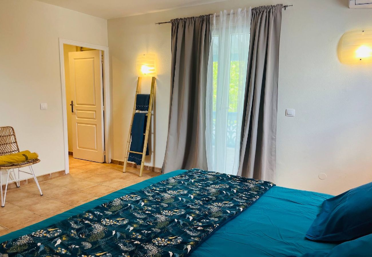 Appartement à Baie orientale - Apt Fanny 2 vue mer Orient Bay