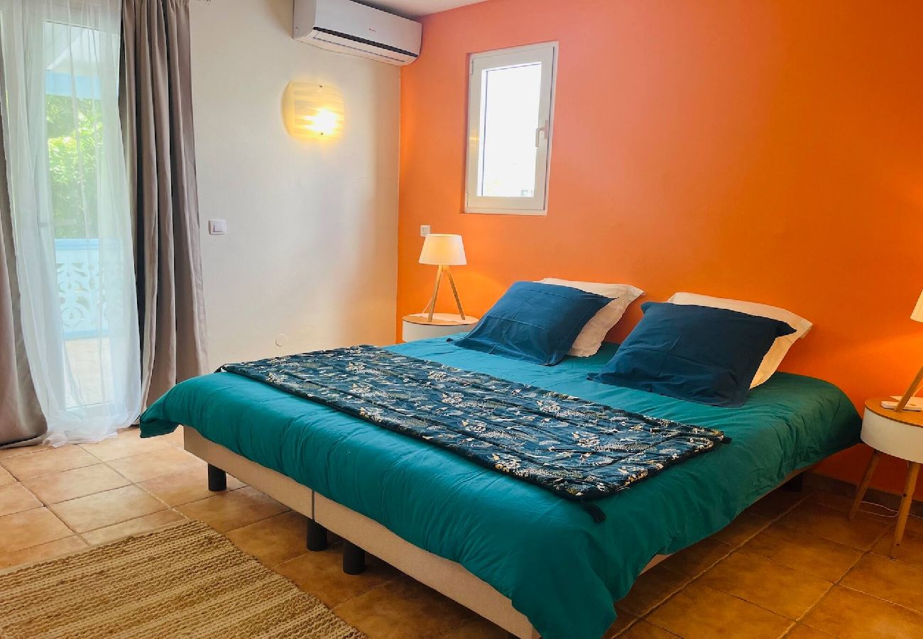 Appartement à Baie orientale - Apt Fanny 2 vue mer Orient Bay