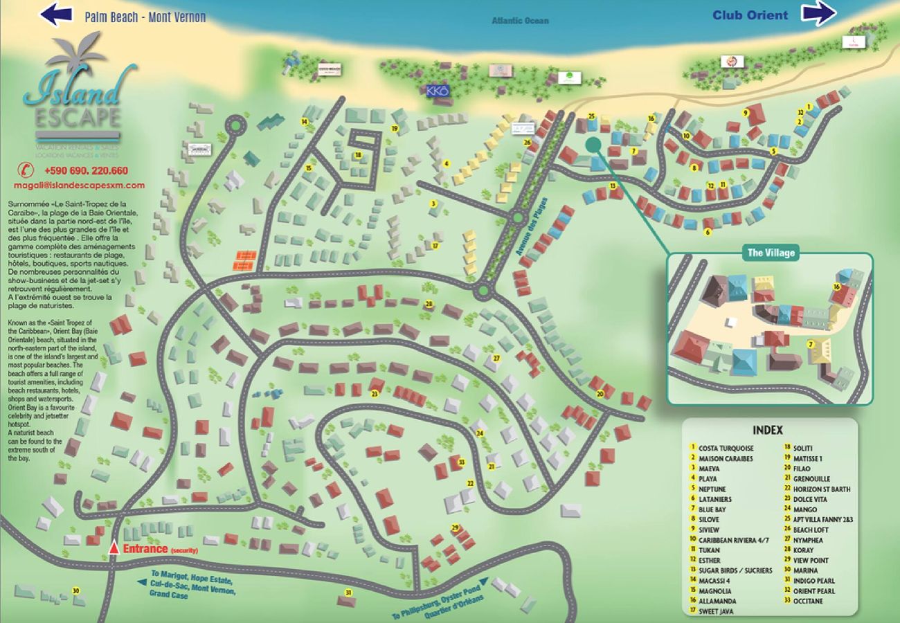 Appartement à Baie orientale - Allamanda 106 Orient Bay