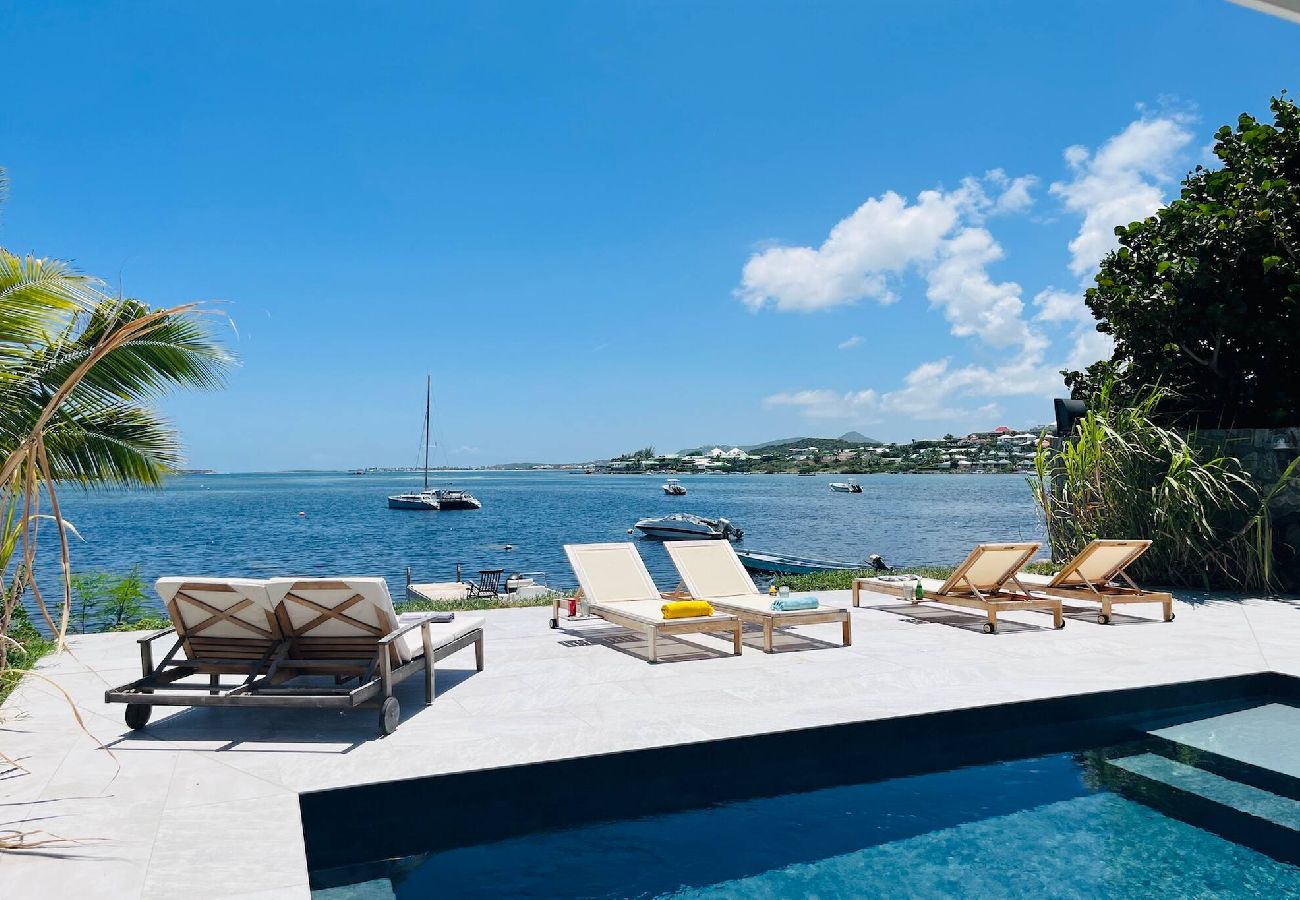 Villa à Cul-de-sac - Villa Chez Martine ,  vue Pinel