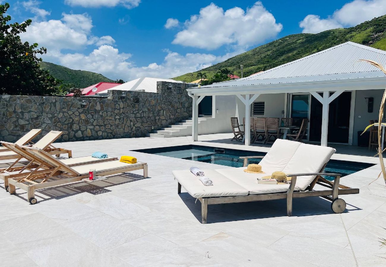 Villa à Cul-de-sac - Villa Chez Martine ,  vue Pinel