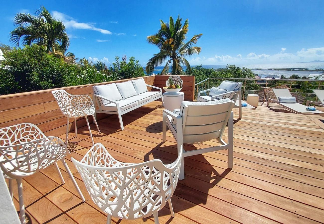 Villa à Baie orientale - Villa View Point Orient Bay