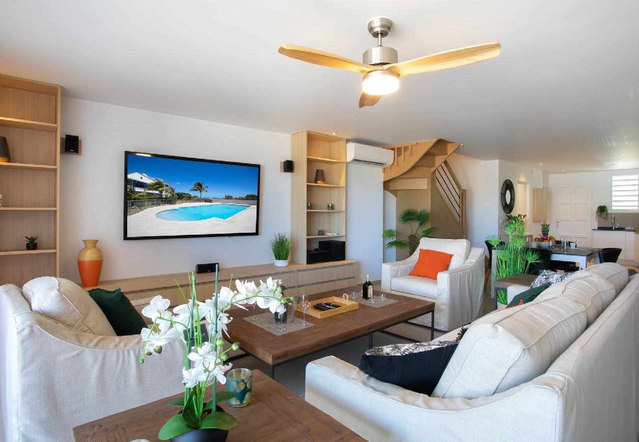 Apartment in Orient Bay - Caribbean Riviera 4 : confort les pieds dans l´eau