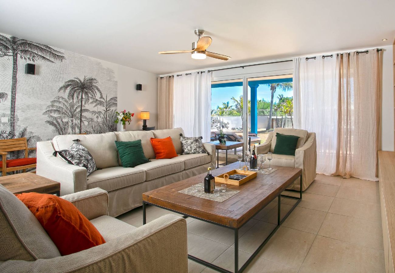 Apartment in Orient Bay - Caribbean Riviera 4 : confort les pieds dans l´eau