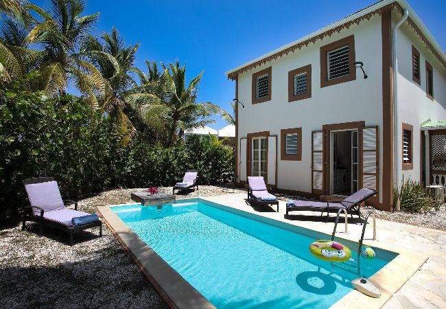 Villa in Baie orientale - Macassi 4, maison avec piscine a 2 pas de la plage