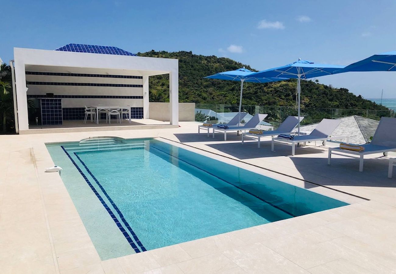 Villa in Cul-de-sac - Villa Azur vue mer