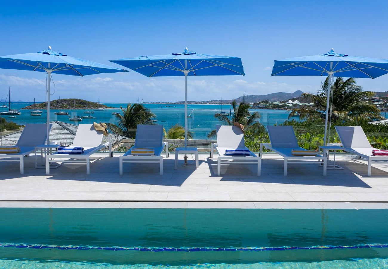 Villa in Cul-de-sac - Villa Azur vue mer