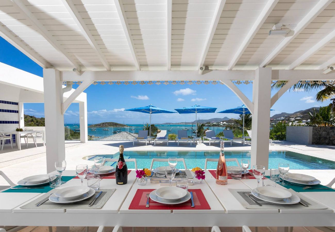 Villa in Cul-de-sac - Villa Azur vue mer