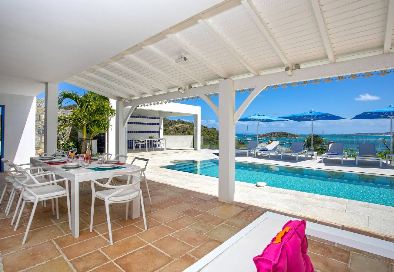 Villa in Cul-de-sac - Villa Azur vue mer