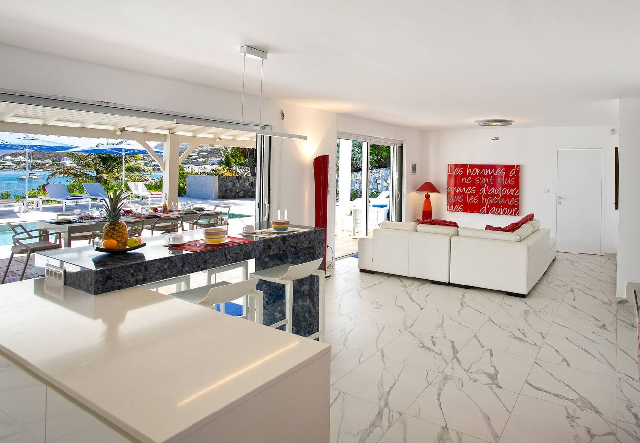 Villa in Cul-de-sac - Villa Azur vue mer