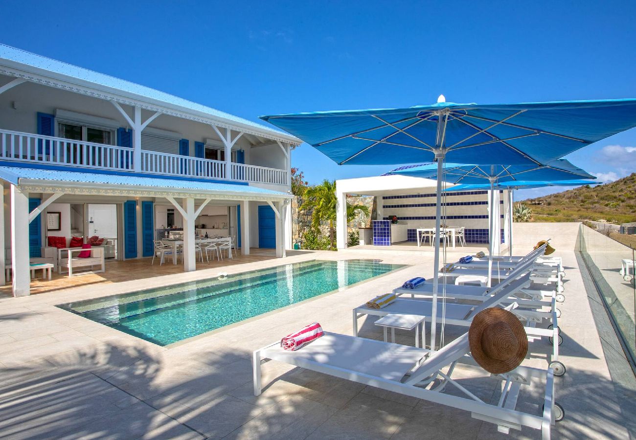 Villa in Cul-de-sac - Villa Azur vue mer