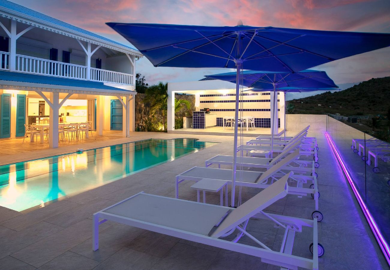 Villa in Cul-de-sac - Villa Azur vue mer