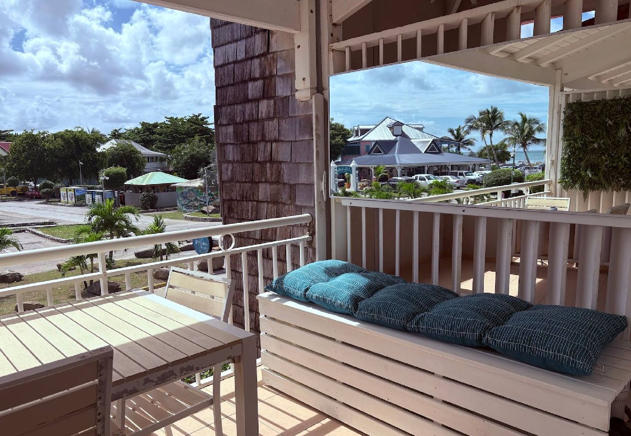 Apartment in Orient Bay - Beach loft, vue mer plage Baie Orientale