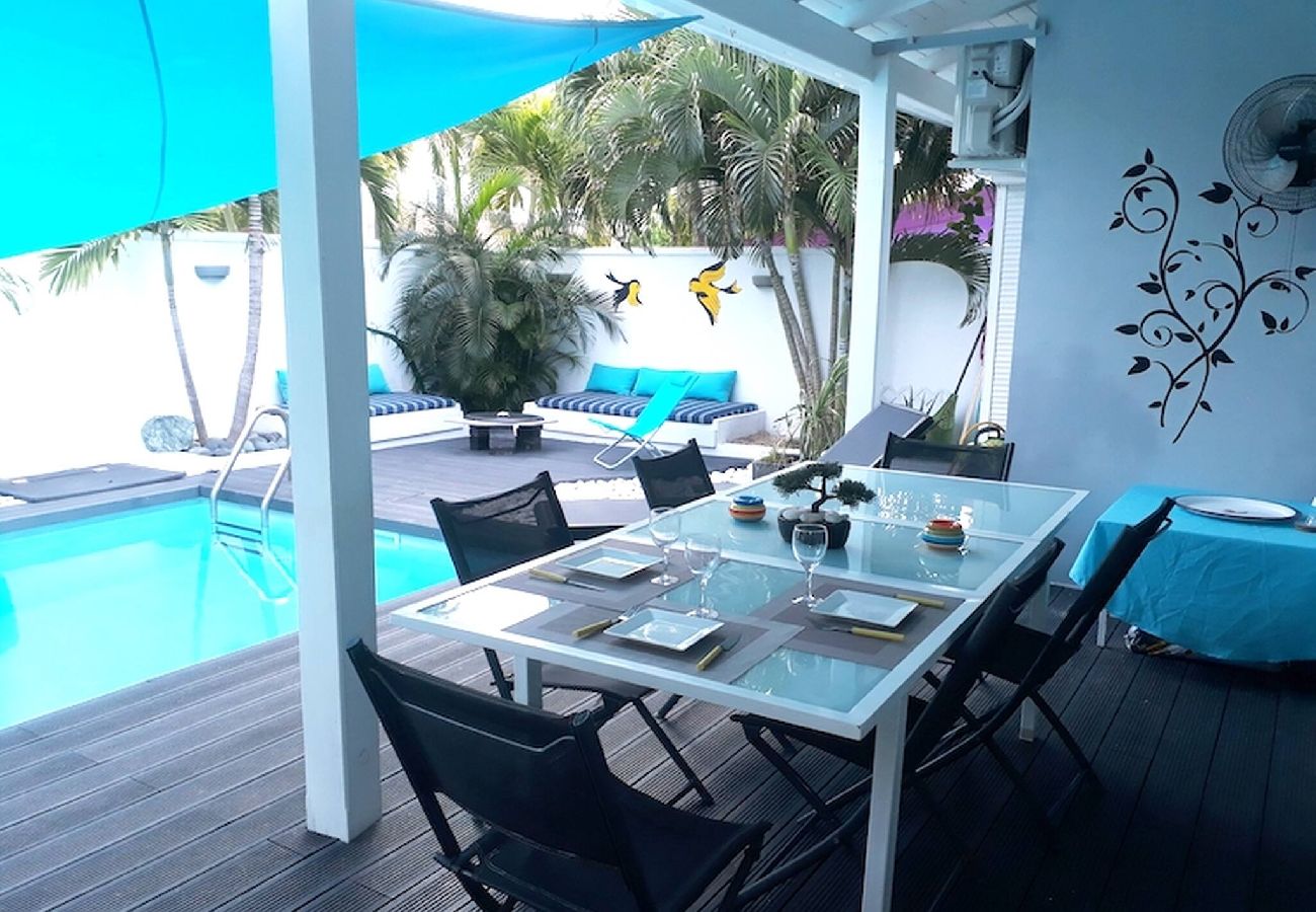 Villa in Orient Bay - Villa Magnolia 2 pas de la Plage de Baie Orientale