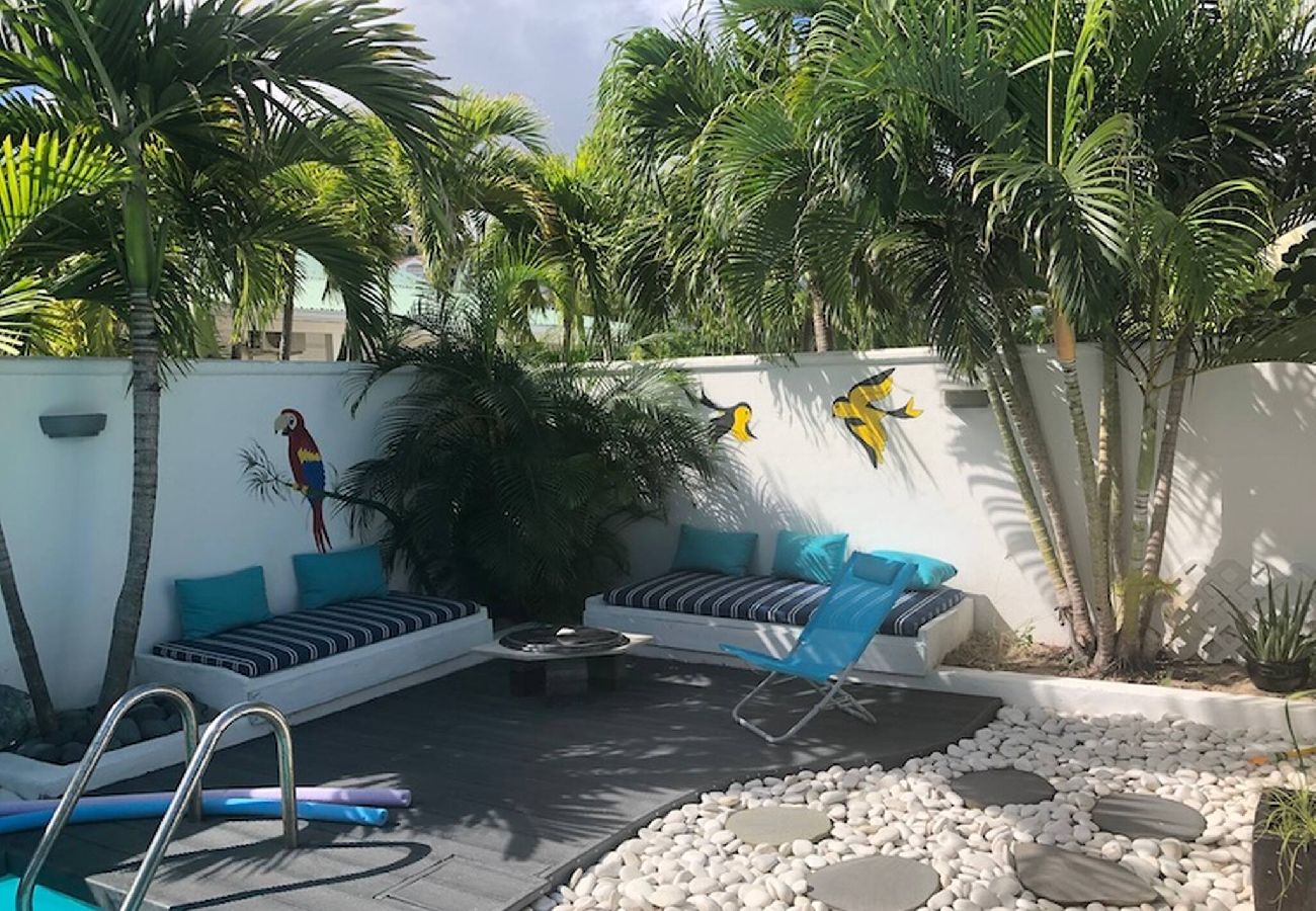 Villa in Orient Bay - Villa Magnolia 2 pas de la Plage de Baie Orientale