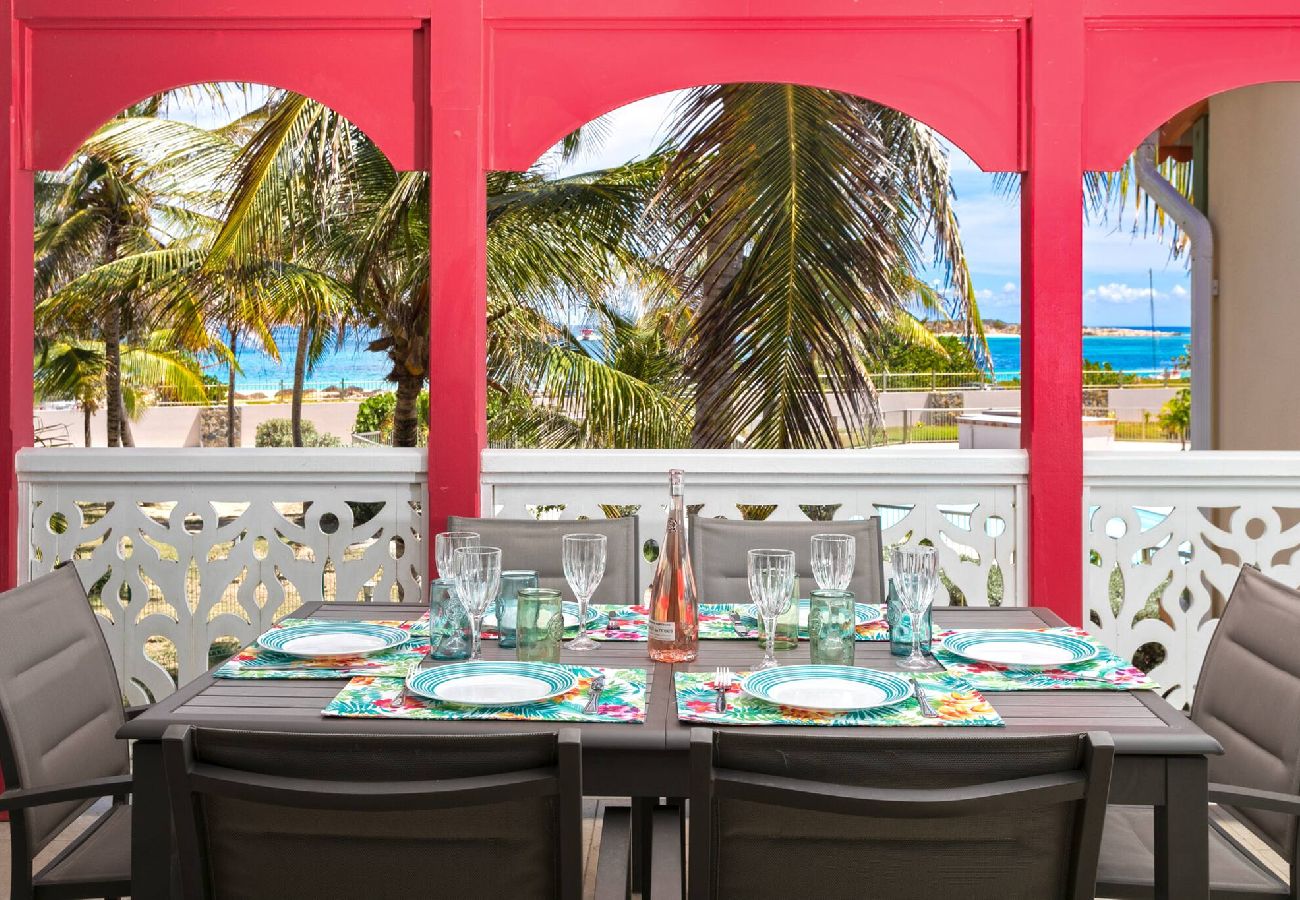 Apartment in Orient Bay - Appartement Neptune, bord de plage Baie Orientale