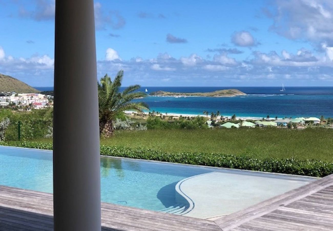 Villa in Orient Bay - Villa Indigo Pearl : Vue et raffinement OrientBay