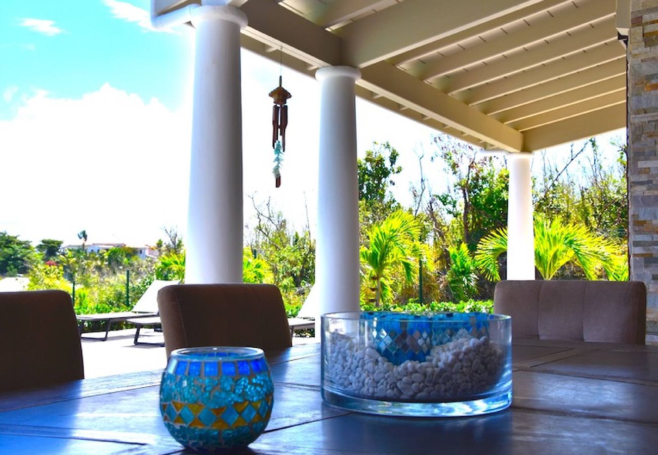 Villa in Orient Bay - Villa Indigo Pearl : Vue et raffinement OrientBay