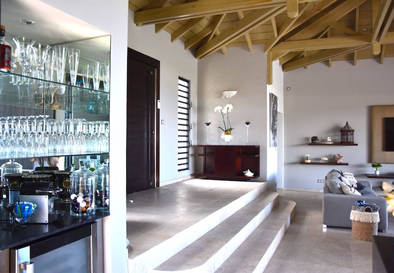 Villa in Orient Bay - Villa Indigo Pearl : Vue et raffinement OrientBay