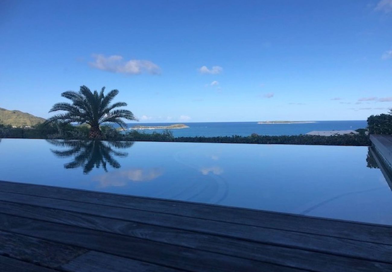 Villa in Orient Bay - Villa Indigo Pearl : Vue et raffinement OrientBay