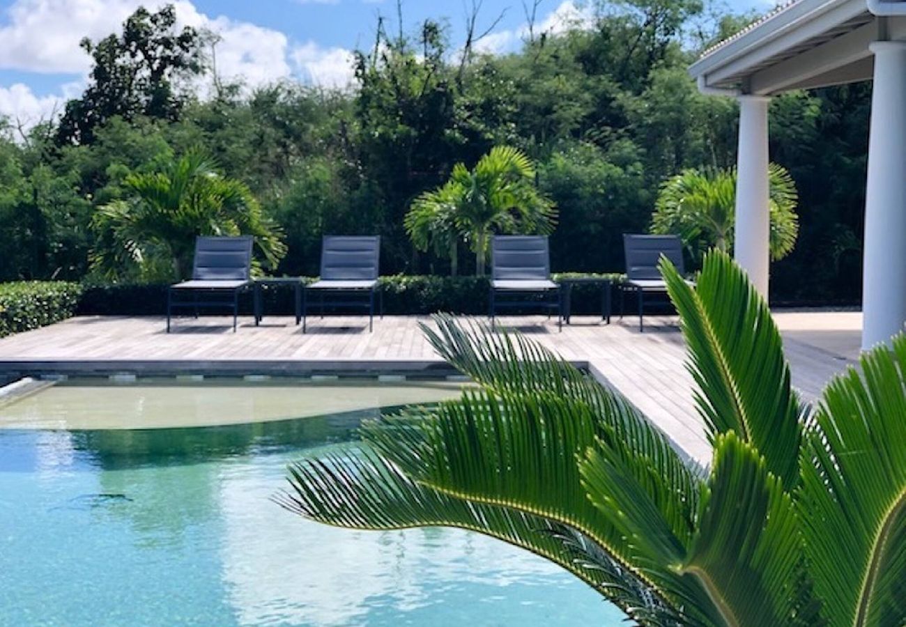 Villa in Orient Bay - Villa Indigo Pearl : Vue et raffinement OrientBay