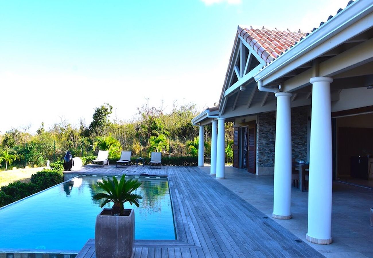 Villa in Orient Bay - Villa Indigo Pearl : Vue et raffinement OrientBay