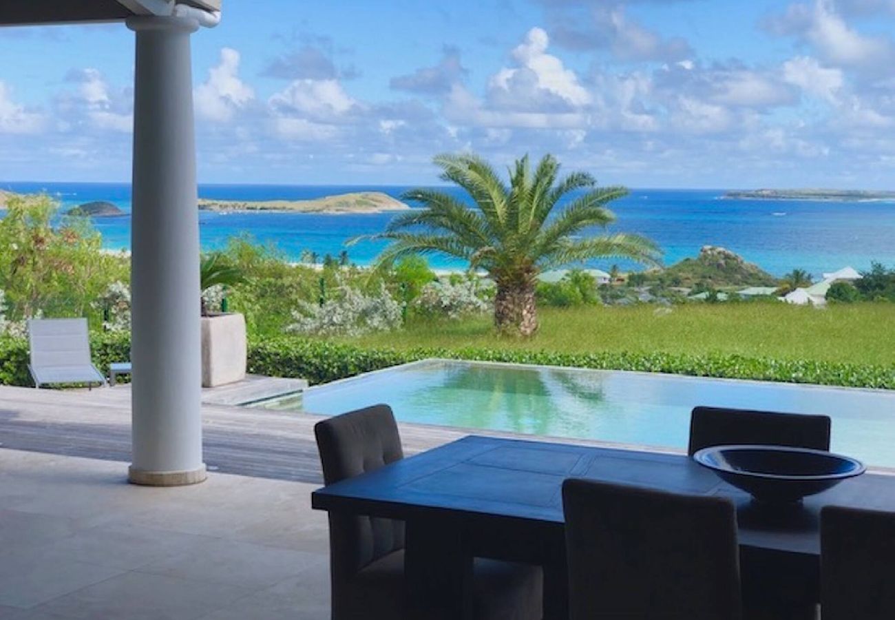 Villa in Orient Bay - Villa Indigo Pearl : Vue et raffinement OrientBay