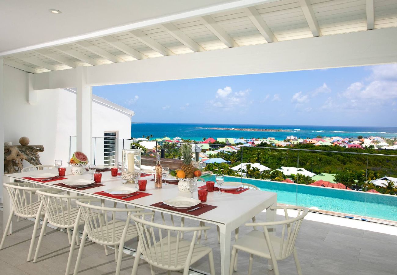 Villa in Orient Bay - Villa Mango, vue imprenable sur Orient Bay